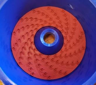 Blue Bowl Concentrator Dream Mat Vortex Insert